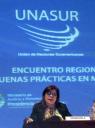 Magistrada Deyanira Nieves Bastidas durante encuentro de Unasur en Argentina Foto 1 - 