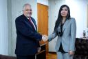 Presidenta del TSJ, Mag. Gladys María Gutiérrez Alvarado, se reunió con el Embajador de Cuba en Venezuela 05.jpg - 