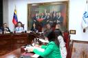 Juramentados en sesión de Sala Plena integrantes incorporados a la Comisión Especial de Cultura y Desarrollo Comunitario del TSJ 04.jpg - 
