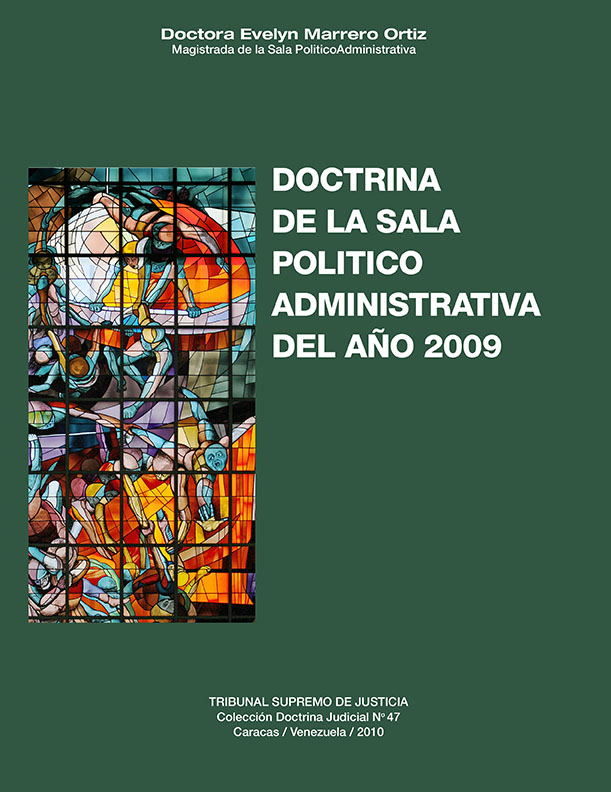 Doctrina de la Sala Políticoadministrativa del año 2009
