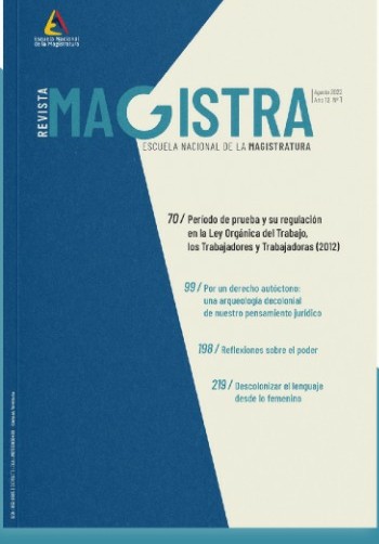 Revista Magistra Año 12 Nro 1