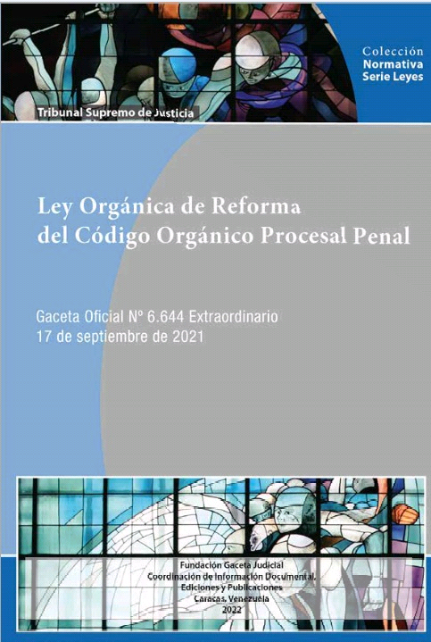 Ley Orgánica de Reforma del Código Orgánico Procesal Penal