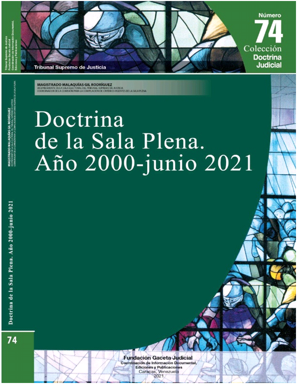 Doctrina de la Sala Plena . Año 2000- junio 2021
