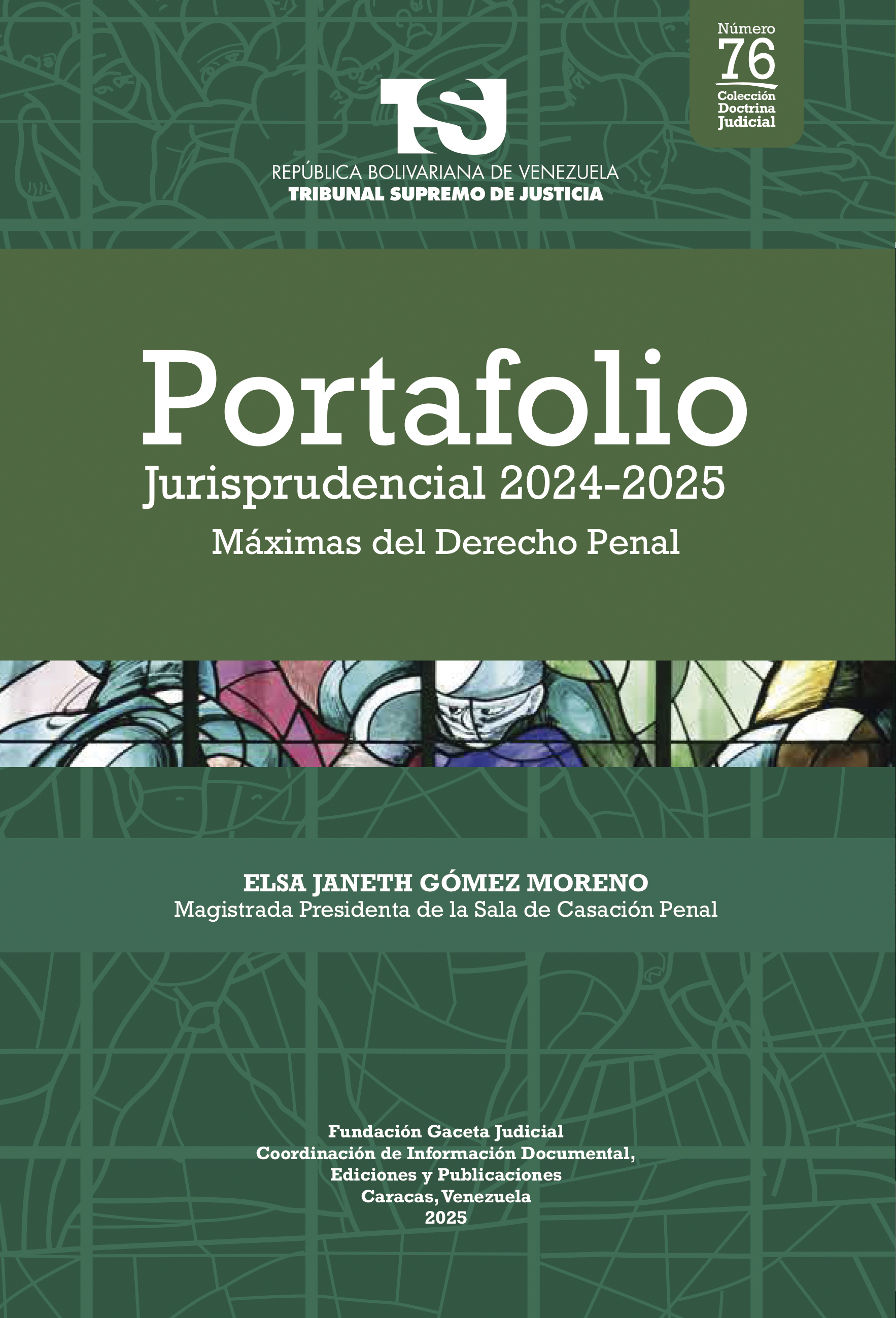Portafolio Jurisprudencial 2024-2025. Máximas del Derecho Penal