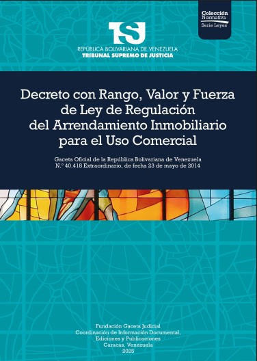 Decreto con Rango, Valor y Fuerza de Ley de Regulación del Arrendamiento Inmobiliario para el Uso Comercial